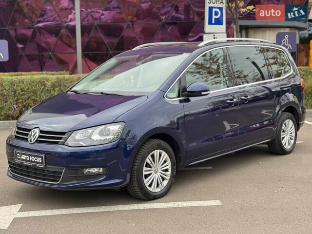 Синий Фольксваген Шаран, объемом двигателя 1.97 л и пробегом 191 тыс. км за 21990 $, фото 2 на Automoto.ua