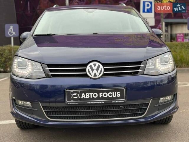 Синий Фольксваген Шаран, объемом двигателя 1.97 л и пробегом 191 тыс. км за 21990 $, фото 1 на Automoto.ua