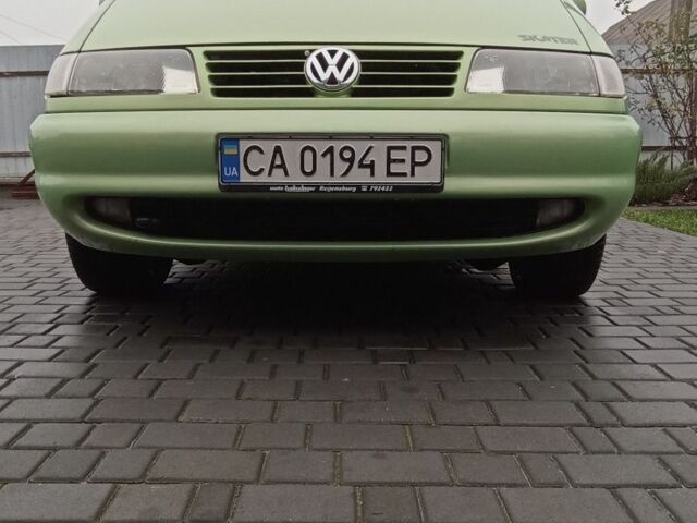 Зеленый Фольксваген Шаран, объемом двигателя 1.9 л и пробегом 362 тыс. км за 4253 $, фото 5 на Automoto.ua