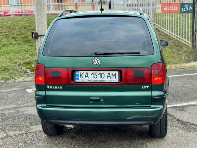 Зеленый Фольксваген Шаран, объемом двигателя 1.8 л и пробегом 265 тыс. км за 3500 $, фото 12 на Automoto.ua
