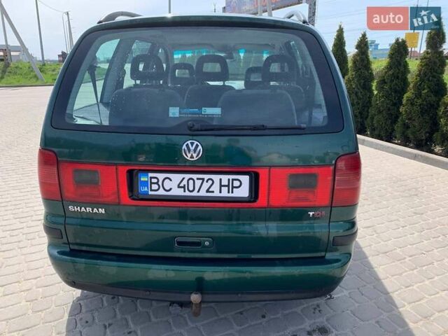 Зелений Фольксваген Шаран, об'ємом двигуна 1.9 л та пробігом 320 тис. км за 3000 $, фото 12 на Automoto.ua