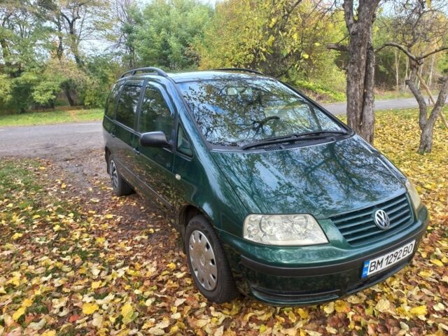 Зеленый Фольксваген Шаран, объемом двигателя 1.9 л и пробегом 347 тыс. км за 6000 $, фото 5 на Automoto.ua