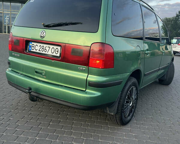 Зеленый Фольксваген Шаран, объемом двигателя 1.8 л и пробегом 316 тыс. км за 4350 $, фото 10 на Automoto.ua