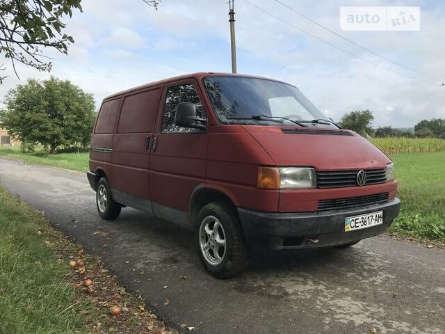 Червоний Фольксваген T4 (Transporter) пасс., об'ємом двигуна 1.9 л та пробігом 365 тис. км за 3200 $, фото 22 на Automoto.ua