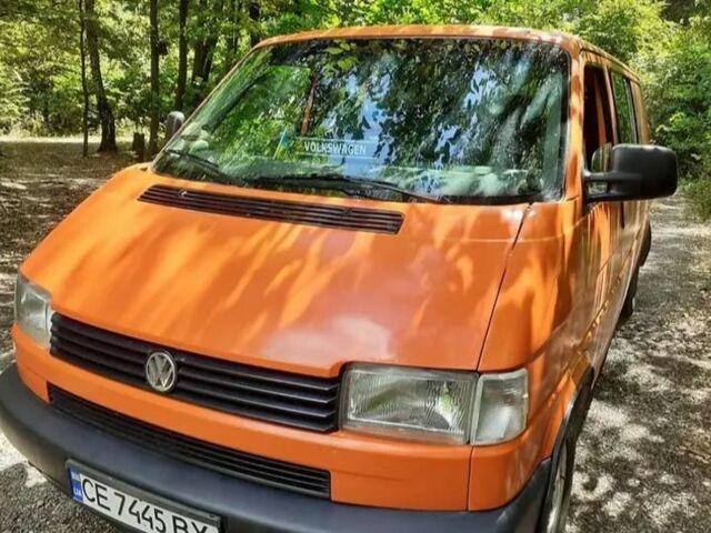 Помаранчевий Фольксваген T4 (Transporter) пасс., об'ємом двигуна 2.4 л та пробігом 370 тис. км за 3300 $, фото 14 на Automoto.ua