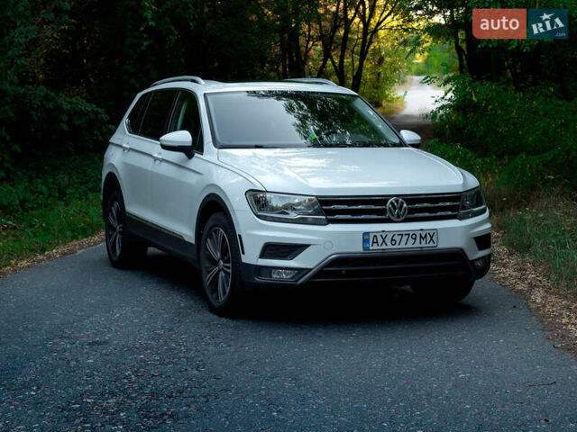 Белый Фольксваген Tiguan Allspace, объемом двигателя 1.98 л и пробегом 132 тыс. км за 22500 $, фото 1 на Automoto.ua
