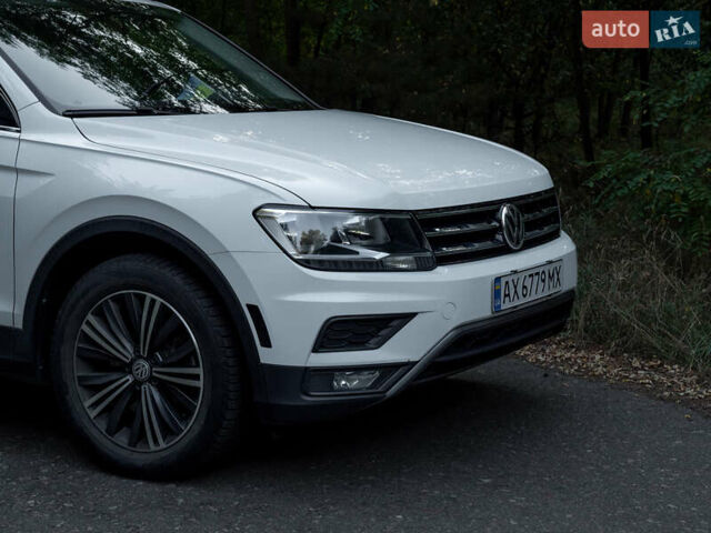 Белый Фольксваген Tiguan Allspace, объемом двигателя 1.98 л и пробегом 132 тыс. км за 22500 $, фото 5 на Automoto.ua
