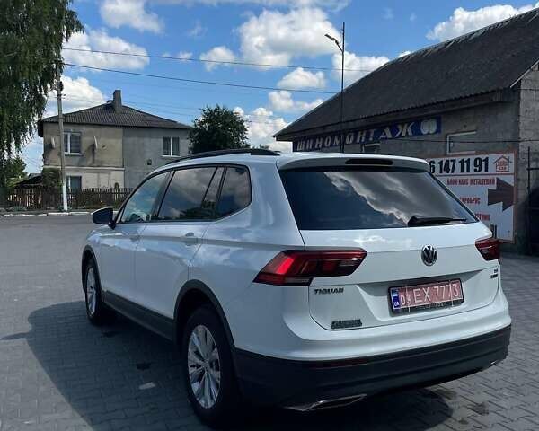 Белый Фольксваген Tiguan Allspace, объемом двигателя 1.98 л и пробегом 197 тыс. км за 16000 $, фото 5 на Automoto.ua