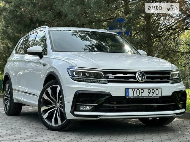 Белый Фольксваген Tiguan Allspace, объемом двигателя 2 л и пробегом 167 тыс. км за 31600 $, фото 35 на Automoto.ua