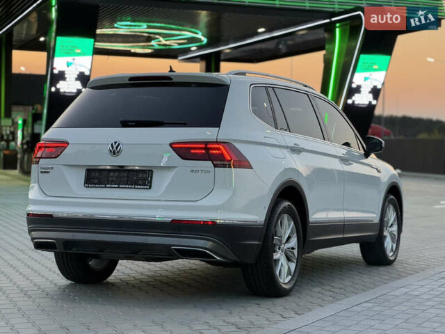 Білий Фольксваген Tiguan Allspace, об'ємом двигуна 2 л та пробігом 193 тис. км за 26499 $, фото 13 на Automoto.ua