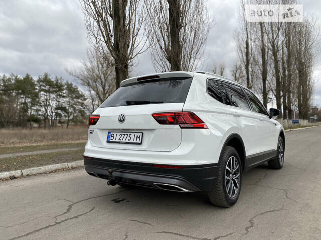 Белый Фольксваген Tiguan Allspace, объемом двигателя 2 л и пробегом 185 тыс. км за 29500 $, фото 9 на Automoto.ua