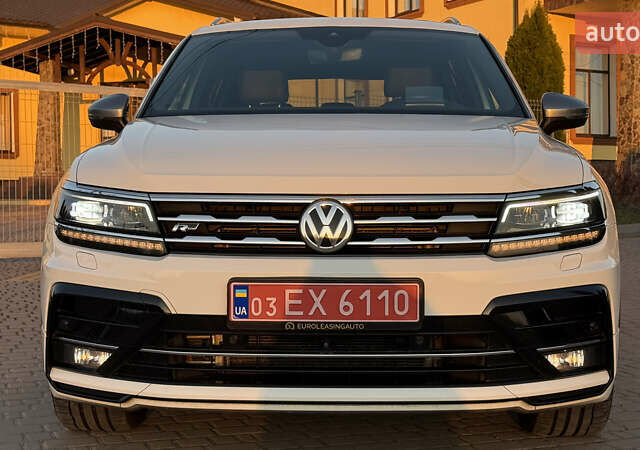 Белый Фольксваген Tiguan Allspace, объемом двигателя 2 л и пробегом 228 тыс. км за 29450 $, фото 33 на Automoto.ua