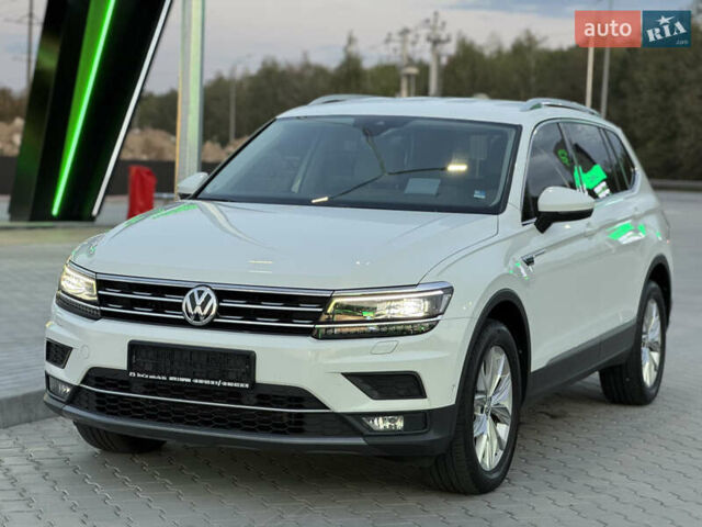 Білий Фольксваген Tiguan Allspace, об'ємом двигуна 2 л та пробігом 193 тис. км за 26499 $, фото 1 на Automoto.ua