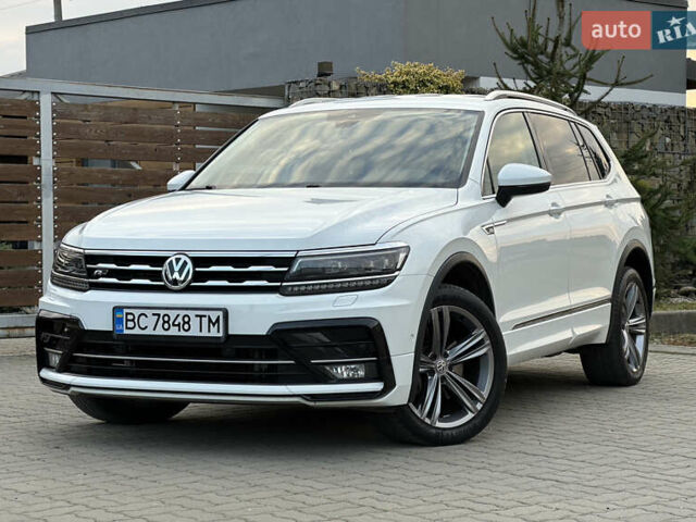 Белый Фольксваген Tiguan Allspace, объемом двигателя 2 л и пробегом 184 тыс. км за 31499 $, фото 2 на Automoto.ua