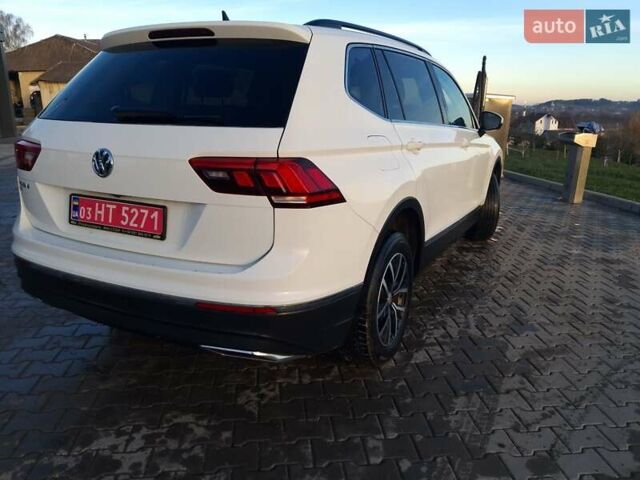 Білий Фольксваген Tiguan Allspace, об'ємом двигуна 1.97 л та пробігом 130 тис. км за 17800 $, фото 8 на Automoto.ua