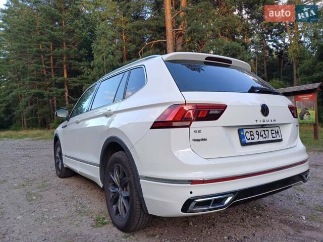 Білий Фольксваген Tiguan Allspace, об'ємом двигуна 2 л та пробігом 20 тис. км за 32000 $, фото 13 на Automoto.ua