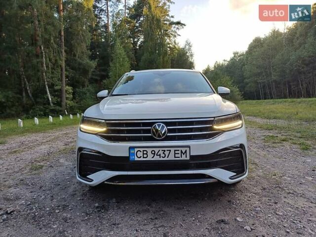 Білий Фольксваген Tiguan Allspace, об'ємом двигуна 2 л та пробігом 20 тис. км за 32000 $, фото 8 на Automoto.ua
