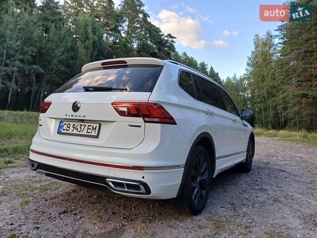 Білий Фольксваген Tiguan Allspace, об'ємом двигуна 2 л та пробігом 20 тис. км за 32000 $, фото 11 на Automoto.ua