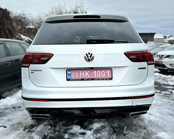 Білий Фольксваген Tiguan Allspace, об'ємом двигуна 2 л та пробігом 44 тис. км за 26500 $, фото 5 на Automoto.ua