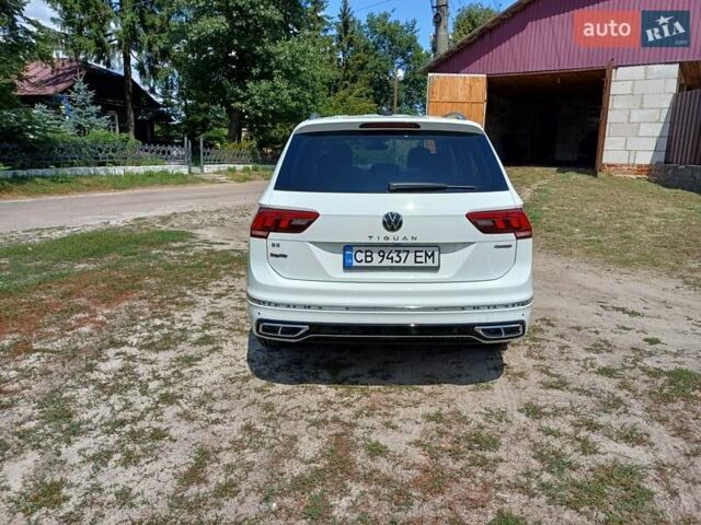 Білий Фольксваген Tiguan Allspace, об'ємом двигуна 2 л та пробігом 20 тис. км за 32000 $, фото 4 на Automoto.ua
