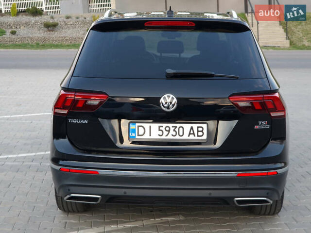 Черный Фольксваген Tiguan Allspace, объемом двигателя 1.98 л и пробегом 94 тыс. км за 22871 $, фото 6 на Automoto.ua