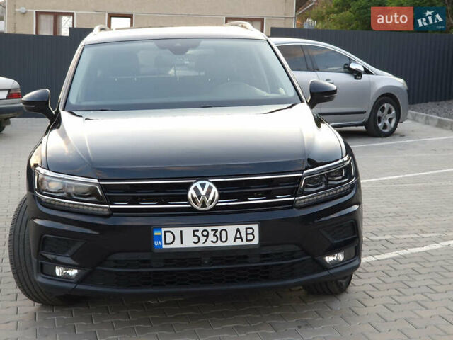 Черный Фольксваген Tiguan Allspace, объемом двигателя 1.98 л и пробегом 98 тыс. км за 23643 $, фото 1 на Automoto.ua