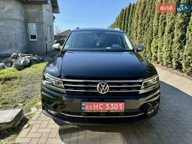 Черный Фольксваген Tiguan Allspace, объемом двигателя 2 л и пробегом 220 тыс. км за 26500 $, фото 9 на Automoto.ua