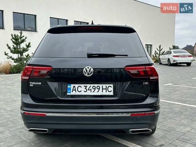 Черный Фольксваген Tiguan Allspace, объемом двигателя 1.98 л и пробегом 271 тыс. км за 16499 $, фото 6 на Automoto.ua