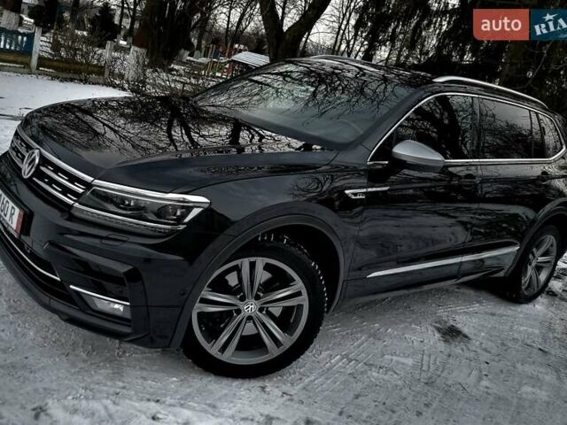 Черный Фольксваген Tiguan Allspace, объемом двигателя 2 л и пробегом 263 тыс. км за 31500 $, фото 110 на Automoto.ua