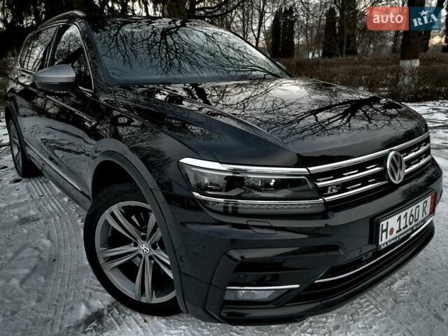 Черный Фольксваген Tiguan Allspace, объемом двигателя 2 л и пробегом 263 тыс. км за 31500 $, фото 3 на Automoto.ua