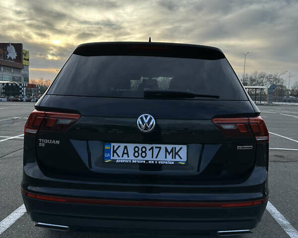 Черный Фольксваген Tiguan Allspace, объемом двигателя 1.98 л и пробегом 116 тыс. км за 22000 $, фото 7 на Automoto.ua