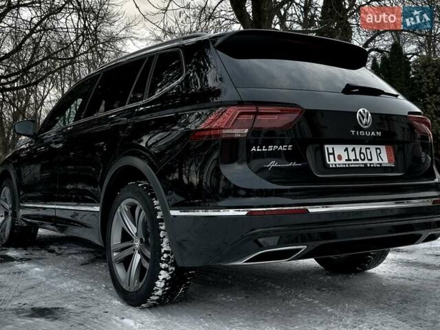 Черный Фольксваген Tiguan Allspace, объемом двигателя 2 л и пробегом 263 тыс. км за 31500 $, фото 133 на Automoto.ua