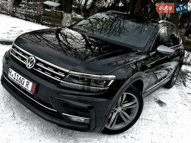 Черный Фольксваген Tiguan Allspace, объемом двигателя 2 л и пробегом 263 тыс. км за 31500 $, фото 107 на Automoto.ua