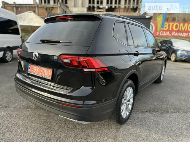 Чорний Фольксваген Tiguan Allspace, об'ємом двигуна 2 л та пробігом 69 тис. км за 16950 $, фото 6 на Automoto.ua