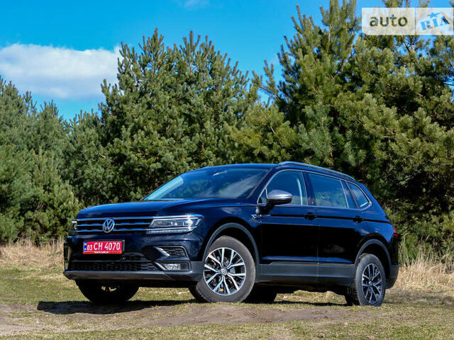 Чорний Фольксваген Tiguan Allspace, об'ємом двигуна 2 л та пробігом 163 тис. км за 25950 $, фото 1 на Automoto.ua