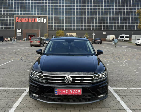 Фольксваген Tiguan Allspace 2020 в Луцке на Automoto.ua Черный Фольксваген Tiguan Allspace, объемом двигателя 2 л и пробегом 197 тыс. км за 29499 $, фото 1 на Automoto.ua