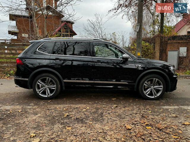 Черный Фольксваген Tiguan Allspace, объемом двигателя 2 л и пробегом 180 тыс. км за 30540 $, фото 5 на Automoto.ua