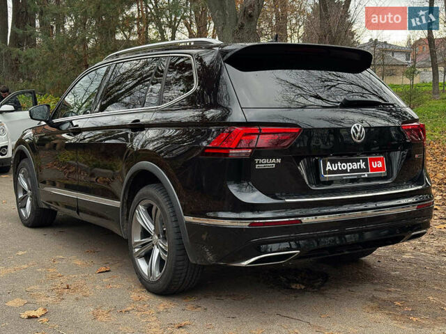 Черный Фольксваген Tiguan Allspace, объемом двигателя 2 л и пробегом 180 тыс. км за 30540 $, фото 8 на Automoto.ua