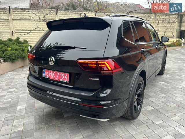 Черный Фольксваген Tiguan Allspace, объемом двигателя 2 л и пробегом 196 тыс. км за 30500 $, фото 15 на Automoto.ua