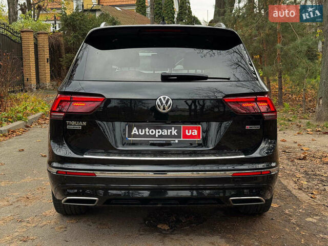 Черный Фольксваген Tiguan Allspace, объемом двигателя 2 л и пробегом 180 тыс. км за 30540 $, фото 7 на Automoto.ua