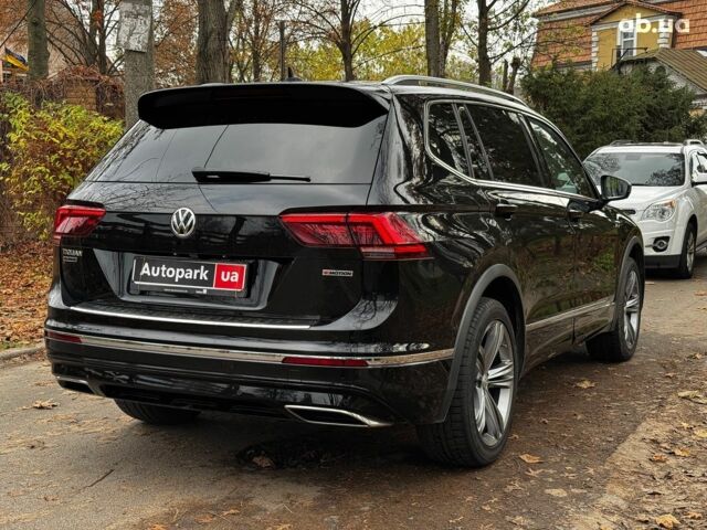 Черный Фольксваген Tiguan Allspace, объемом двигателя 2 л и пробегом 180 тыс. км за 30540 $, фото 6 на Automoto.ua