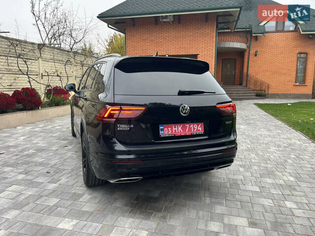 Черный Фольксваген Tiguan Allspace, объемом двигателя 2 л и пробегом 196 тыс. км за 30500 $, фото 13 на Automoto.ua