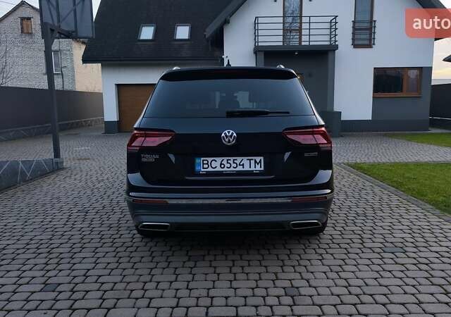 Черный Фольксваген Tiguan Allspace, объемом двигателя 1.97 л и пробегом 204 тыс. км за 28400 $, фото 6 на Automoto.ua