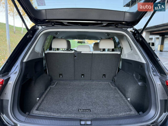 Черный Фольксваген Tiguan Allspace, объемом двигателя 2 л и пробегом 60 тыс. км за 19900 $, фото 21 на Automoto.ua