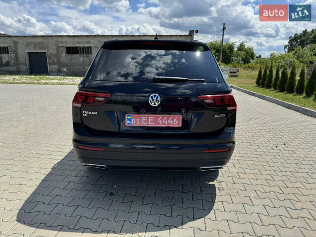 Черный Фольксваген Tiguan Allspace, объемом двигателя 1.98 л и пробегом 118 тыс. км за 19600 $, фото 6 на Automoto.ua