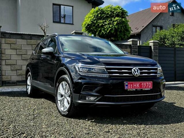 Черный Фольксваген Tiguan Allspace, объемом двигателя 1.98 л и пробегом 202 тыс. км за 27900 $, фото 16 на Automoto.ua