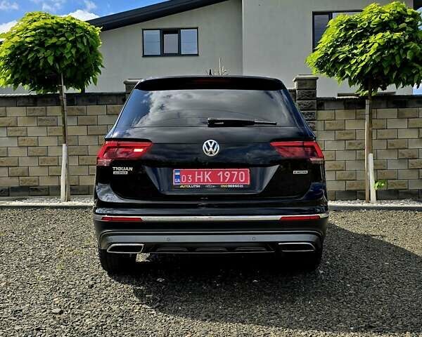 Черный Фольксваген Tiguan Allspace, объемом двигателя 1.98 л и пробегом 202 тыс. км за 27900 $, фото 21 на Automoto.ua