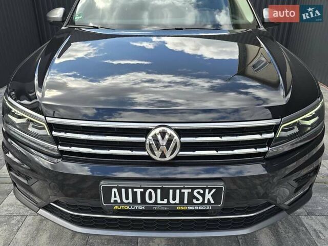 Черный Фольксваген Tiguan Allspace, объемом двигателя 1.98 л и пробегом 202 тыс. км за 27900 $, фото 12 на Automoto.ua