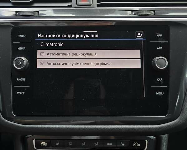 Черный Фольксваген Tiguan Allspace, объемом двигателя 1.98 л и пробегом 202 тыс. км за 27900 $, фото 26 на Automoto.ua