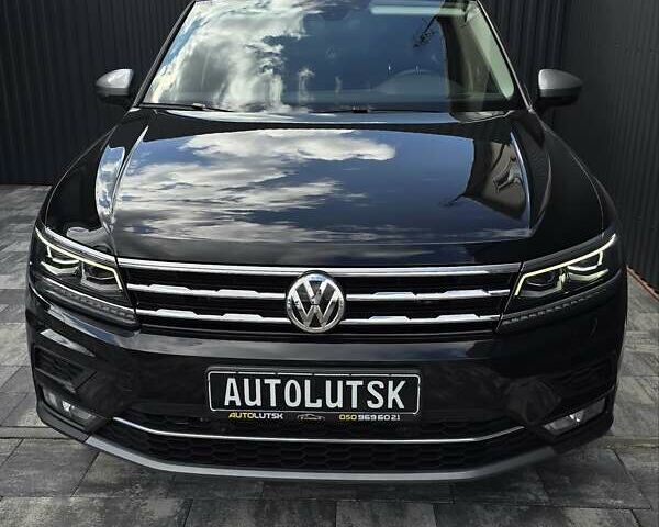 Черный Фольксваген Tiguan Allspace, объемом двигателя 1.98 л и пробегом 202 тыс. км за 27900 $, фото 15 на Automoto.ua